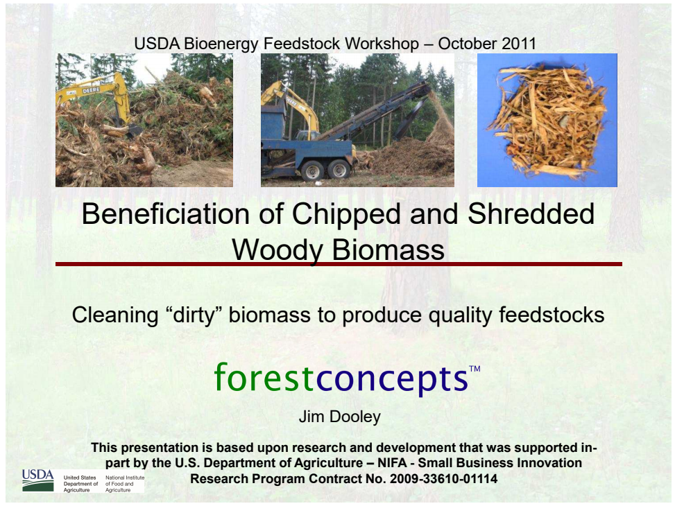 USDA Workshop Dooley 2011