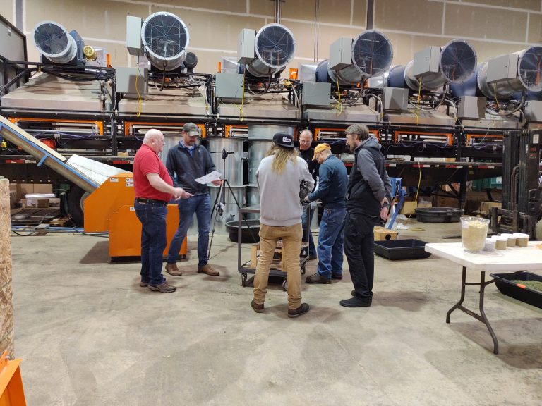 Hemp Growers Learn about Crumbler