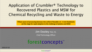 Crumbler Waste to Energy Presentation