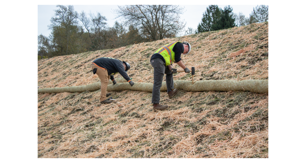 WoodStraw on Slope